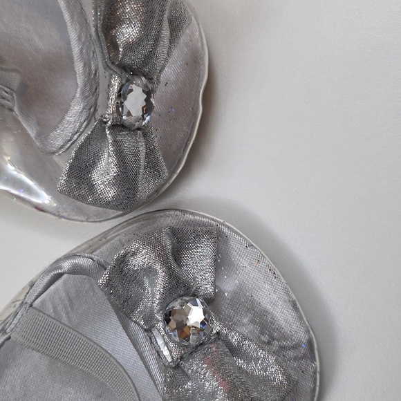 Build A Bear Shoes - Silver Sparkle Heels Shoes - Picture 4 of 4